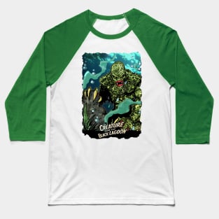 Creature from the Black Lagoon Baseball T-Shirt